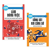 Combo sách kỹ năng làm việc hay cho bất kỳ ai – HBR Guide to : Làm đúng việc + Sống sót n