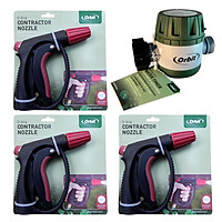Combo Bộ hẹn giờ và 03 Vòi xịt nước D Grip 56062N. Thương hiệu Orbit - U.K