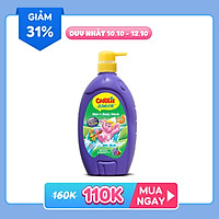 Sữa Tắm Gội cho bé Carrie Junior hương Grapeberry 700g