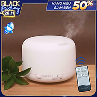 Máy Xông Tinh Dầu Siêu Âm Dung Tích Lớn 500ml Có Điều Khiển Từ Xa