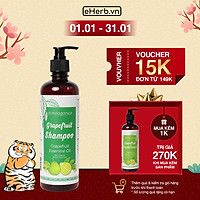 Dầu Gội Bưởi Làm Sạch Da Đầu & Kích Thích Mọc Tóc Từ Tinh Dầu Bưởi Nguyên Chất MILAGANICS 500ml (Chai)