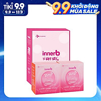 Bộ 2 Hộp 6 chai nước uống Collagen Vitamin C sáng da InnerB Glowshot (50mlx6)