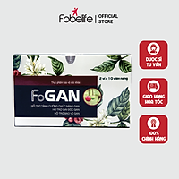 Giải độc gan, tăng cường chức năng gan FOGAN - Hộp 20 viên nang mềm