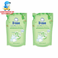 Bộ 2 Gói Nước Rửa Bình Sữa D-nee (600ml x 2)