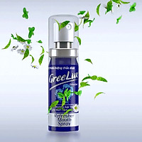 Bộ 2 Chai Xịt Thơm Miệng Greelux ( Xanh lá cay mát + Xanh dương cay mạnh ) - Chai 12ml