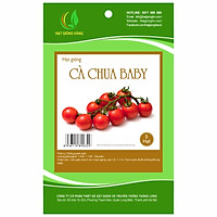 Hạt giống cà chua baby Golden Seeds gói 5 Hạt