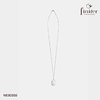 Dây chuyền ngọc trai Finifer Shape of love NE003 màu trắng