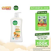 Sữa tắm Dettol Onzen mật ong kháng khuẩn và dưỡng thể - Chai 950g