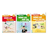 Combo Kỹ năng mền: Rèn luyện năng lực Tự học + Rèn luyện năng lực quản trị thời gian + Rè