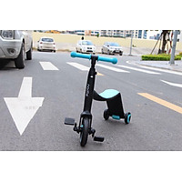 Xe Trượt Scooter, Xe Chòi Chân, Xe Đạp Nadle cho bé Tặng Decal Đo Thị Lực và Chiều Cao
