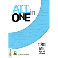 All In One – Tiếng Anh Trung Học Phổ Thông (Học kèm App TKBooks) (Tặng Audio Books) (Tặng