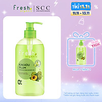 Gel tắm Fresh Organic Sáng da rạng rỡ chiết xuất Mận kakadu hữu cơ 500g