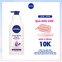 Sữa Dưỡng Thể Trắng Da Nivea Ban Đêm 400ml - 88126