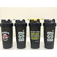 Bình Nước tập gym Shaker Loại 700ml đến 1 Lít- Pha Mass, Whey Tiện Lợi, Bình to dễ vệ sinh