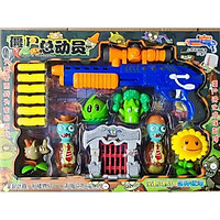 Đồ chơi phụ kiện phiên bản bắn xốp dài cho trò chơi hoa quả nổi giận plants vs zombies (màu ngẫu nhiên)