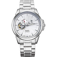 Đồng hồ nam dây kim loại Automatic Olym Pianus OP990-083AMS trắng