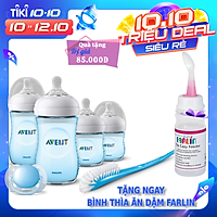 Bộ bình sữa, ty ngậm thiết kế tự nhiên Philips Avent