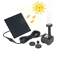 Máy Bơm Nước Năng Lượng Mặt Trời Decdeal - Đen