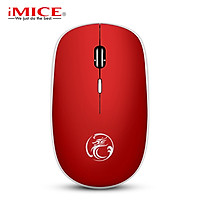Chuột Văn Phòng Không Dây Cao Cấp IMICE G-1600 Silent Giảm Ồn 90% Bộ Thu Nano Tự Động Kết Nối Hoạt Động Chính Xác Mượt Mà Khoảng Cách 10m Tiết Kiệm Pin Thông Minh Thay Đổi Nhanh Độ Phân Giải 800/1200/1600DPI - Hàng Chính Hãng