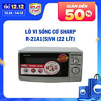 Lò Vi Sóng Cơ Sharp R-21A1(S)VN - 22L - Hàng chính hãng