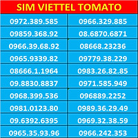 Sim số đẹp viettel - Hàng chính hãng - Nghe gọi mãi mãi