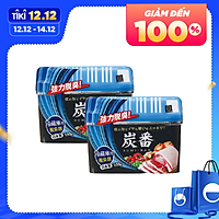 Combo 2 Hộp khử mùi tủ lạnh than hoạt tính nội địa Nhật Bản