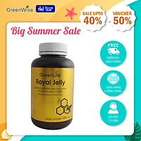 Viên Uống Chiết Xuất Sữa Ong Chúa GreenLife Royal Jelly Cải Thiện Chức Năng Não Và Tim Mạch - 180 viên