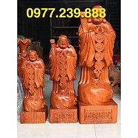 tượng chúc phúc bằng gỗ hương