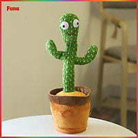 Cây Xương Rồng FUNU Nhồi Bông Có Nhạc Uốn Lượn , Biết Nhảy Biết Múa và Nhại Tiếng( Kèm 3 viên Pin) - Chính Hãng