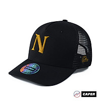 Mũ nón Cap Caper đen N logo nhiều màu size M-L