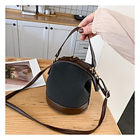 Túi đeo chéo nữ hộp dáng tròn thời trang giá rẻ BAG U TOD18