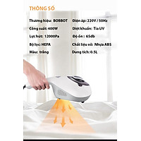 Máy Hút Bụi Diệt Khuẩn Giường Đệm Sofa Bằng Tia UV BOBBOT - Hàng Chính Hãng
