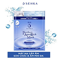 Mặt nạ Senka cấp ẩm Perfect Aqua Rich Mask Extra Moist 23g