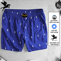 Quần đùi nam mặc ngủ thun cotton 100% rất thoải mái hàng chất lượng loại quần thun nam đùi mặc ngủ màu ngẫu nhiên