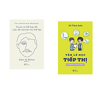 Combo 2 cuốn sách: Proust có thể thay đổi cuộc đời bạn như thế nào + Tâm lý học tiếp thị