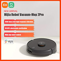 Xiaomi Mijia Robot Vacuum-Mop 2Pro Vacuum Cleaner w/Electrolytic Sterilization/Obstacle Avoidance/4000Pa Suction/Smart