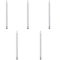 5 Pieces Touch Screen Stylus Pen for Phones PC Touch Screen Silver