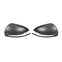 1 Pair-Car Rearview Mirror Cover Vehicle Mirror Case ABS Carbon striation Caps Shell Replacement for Mercedes-Benz