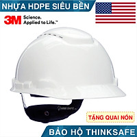 Mũ bảo hộ 3M H701V nón bảo hộ lao động cao cấp nhựa ABS siêu cứng, lồng nón điều chỉnh được độ cao chính hãng 3M
