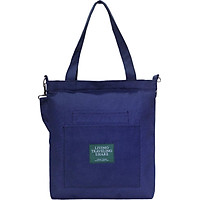 Túi Vải Tote Living 3 Ngăn Xanh Dương