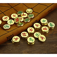 cờ tướng mini mạ vàng cao cấp