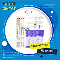 Combo 3 kit test nhanh Humasis chính hãng giá tình thương trong mùa dịch