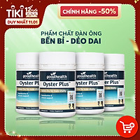 Combo 4 hộp Tinh Chất Hàu Biển Goodhealth Oyster Plus 30 Viên - Giúp Tăng Cường Sinh Lý - Cải Thiện Chất Lượng Tinh Trùng - Hàng Chính Hãng New Zealand