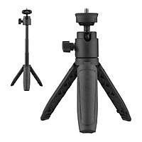 Lightweight Portable Tripod Extendable Tripod Stand Handle Grip with  Adjustable Height for Phone Camera Selfie Video