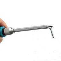 9Pcs/Set Precision Screwdriver Set for 1/4in/6.35mm Phillips/Slotted Bits with Weak Magnetic Multitool Home Appliances Repair Hand Tools