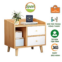 Kệ Tủ Đầu Giường HK32D SPEVI Phong Cách Châu Âu Sang Trọng, Phù Hợp Cho Mọi Kiểu Nhà, Sản Phẩm Nội Thất Lắp Ráp Thông Minh