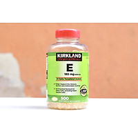 Thực Phẩm Chức năng Viên Uống Đẹp Da Kirkland Signature Vitamin E 400iu 500 Viên