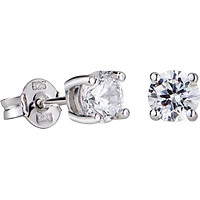 Bông tai bạc đính đá PNJSilver XM00K000121-BO