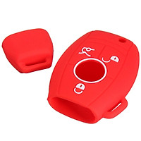 3 4 Button Silicone Remote Key Cover Case For MERCEDES Benz C E R CL CLK
