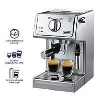 Máy pha cà phê Espresso cao cấp thương hiệu Delonghi ECP36.31 công suất 1100 W - Hàng Nhập Khẩu